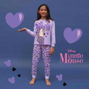 Pigiama Interlock Minnie Bimba 3-10a