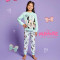 Pigiama Lungo Cotone Minnie Bimba 3-10a