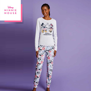 Pigiama Lungo Cotone Minnie Ragazza 12-16a