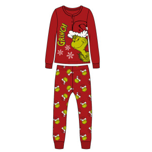 Pigiama Grinch Family Bimba 3-10a