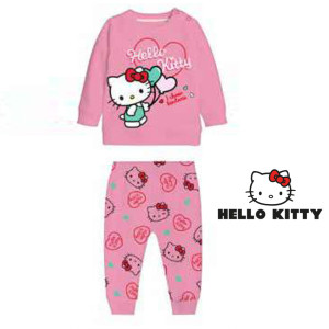 Pigiama Lungo Cotone Hello Kitty Neonata 12m-30m