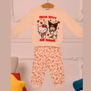 Pigiama Interlock Hello Kitty Neonata 12m-30m