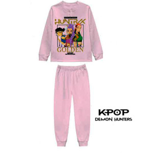 Pigiama Interlock K-pop Bimba 6-10a