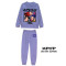 Pigiama Cotone Felpato K-pop Bimba 6-10a