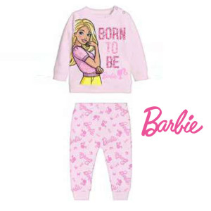 Pigiama Lungo Cotone Barbie Neonata 12m-30m