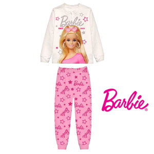 Pigiama Interlock Barbie Bimba 3-10a Pigiama Interlock Barbie Bimba 3-10a