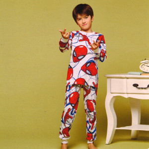 Pigiama Interlock Spiderman Bimbo 3-10a