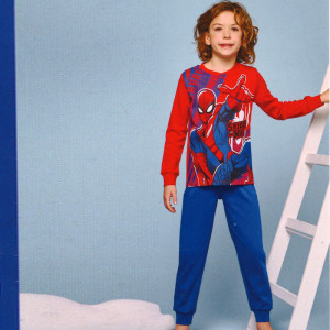 Pigiama Interlock Spiderman Bimbo 3-10a