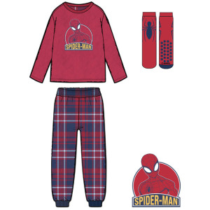 Pigiama E Calzini Antiscivolo Spiderman Bimbo 3-10