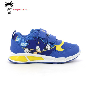 Scarpa Sport Iniettato Con Luci Sonic Bimbo 24-31