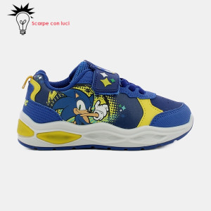Scarpa Sport Iniettato Con Luci Sonic Bimbo 24-31