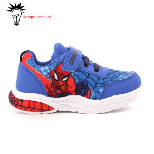 Scarpe spiderman con luci sale