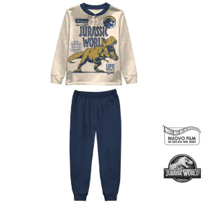 Pigiama Interlock Jurassic Bimbo 3-10a