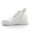 Sneakers Tela Alta Con Fiore 24-37