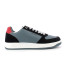 BLACK GREY RED