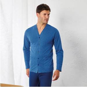 Pigiama Aperto Lungo Uomo