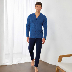 Pigiama Aperto Lungo Uomo