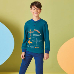 Pigiama Lungo Bimbo  3-10a