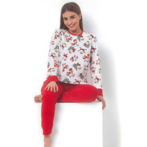 Pigiama Interlock Family Ragazza