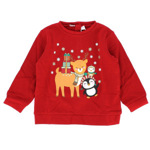 Felpa Chiusa Bambina 18m-8a