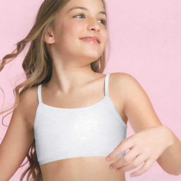 Brassiere bambina in cotone elasticizzato modal JADEA175 Intimo Bambini Scopri Jadea sul sito ecommerce GM Vegasi