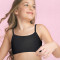 Brassiere bambina in cotone elasticizzato modal Brassiere bambina in cotone elasticizzato modal