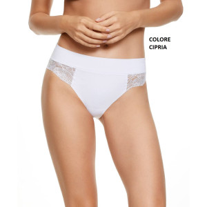 Slip Donna in cotone elasticizzato CON RICAMO Slip Donna in cotone elasticizzato CON RICAMO