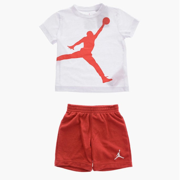 Jdb Jumbo Jumpman Short Set Completo Bimbi 2-8a