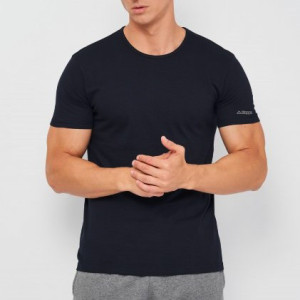 T-shirt girocollo Uomo in cotone pettinato T-shirt girocollo Uomo in cotone pettinato