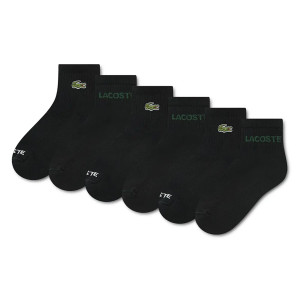Lchn 6pk Cotton Quarter Sock 6 Paia Calzini 5-11a