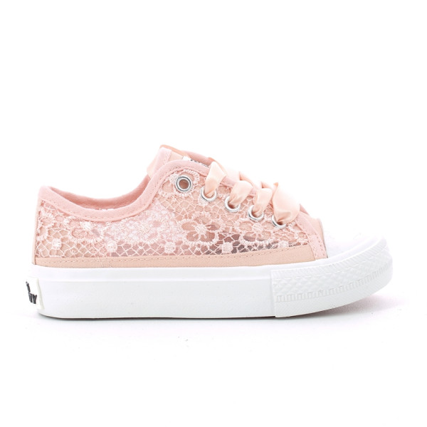 Sneakers Merletto Basse Bimbe 25-30