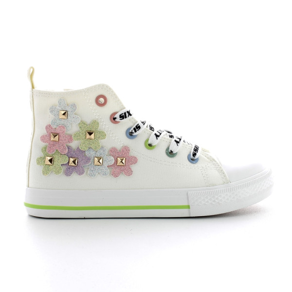 Sneakers Tela Alta Ragazze 31-38