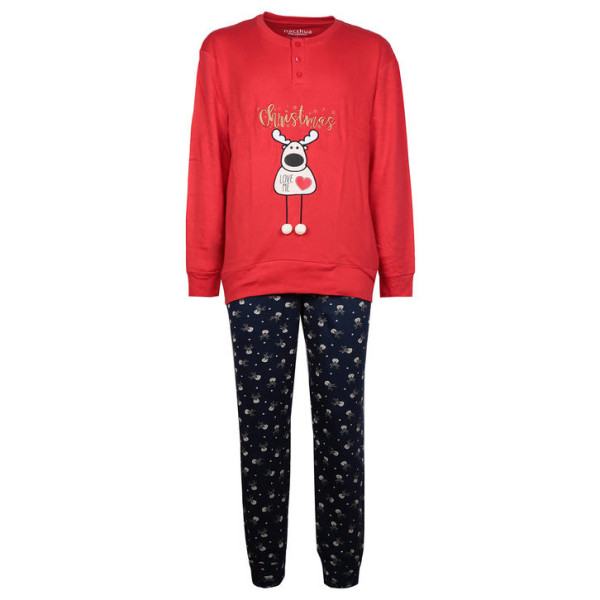 Pigiama Natale Interlock Uomo