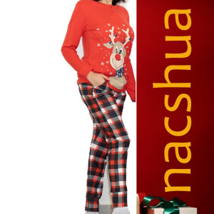 Pigiama Interlock Christmas Ragazza 6-14a