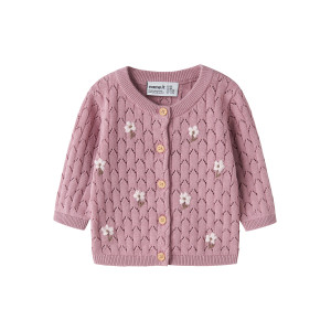 Cardigan In Maglia Bimba 2-18m