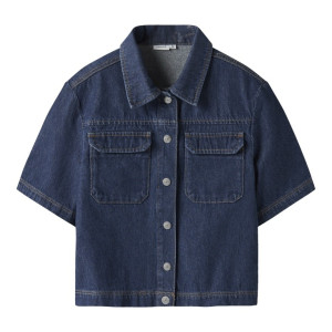 Camicia Di Jeans Ragazze 8-14a