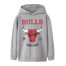 Grey Melange Chicago Bulls