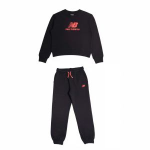 Stacked Logo Ft Crew And Jog Set Tuta Ragazze  7-1