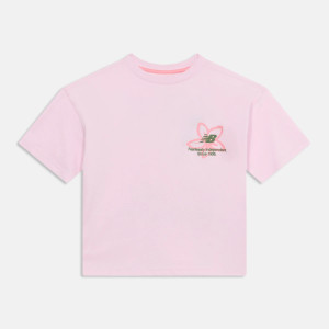 Boston Floral Graphic Tee T-shirt Bimbe  3-7a