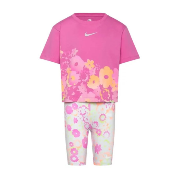 Nkg Swoosh Motion Bike Short Set Bimbi 12-24 mesi