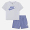 Nkn Club Tee End Short Set Bimbi 2-7a
