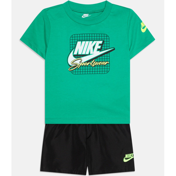 B Nsw Ayg W Taffeta Short Set Bimbi 12-24m