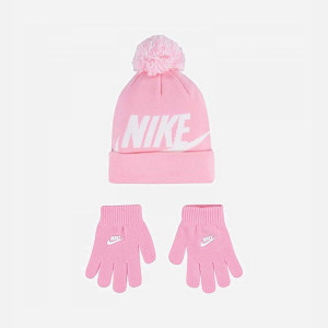 Nike Swoosh Pom Beanie Cappello E Guanti Bimbi Nike Swoosh Pom Beanie Cappello E Guanti Bimbi