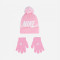 Nike Swoosh Pom Beanie Cappello E Guanti Bimbi Nike Swoosh Pom Beanie Cappello E Guanti Bimbi