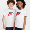 K Nsw Tee Futura Hbr Big Tshirt Ragazzi 6-16a