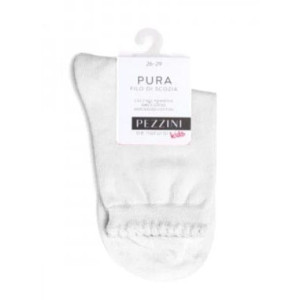 Calza bimba corta in filo di scozia