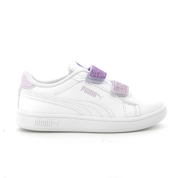 Puma Smash 3.0 L Glitter Velcro V Ps Scarpe Bimbe