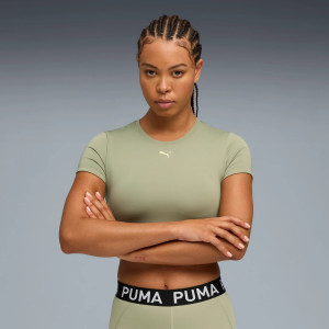 W Puma Strong  Tee Short Tshirt Donna W Puma Strong  Tee Short Tshirt Donna