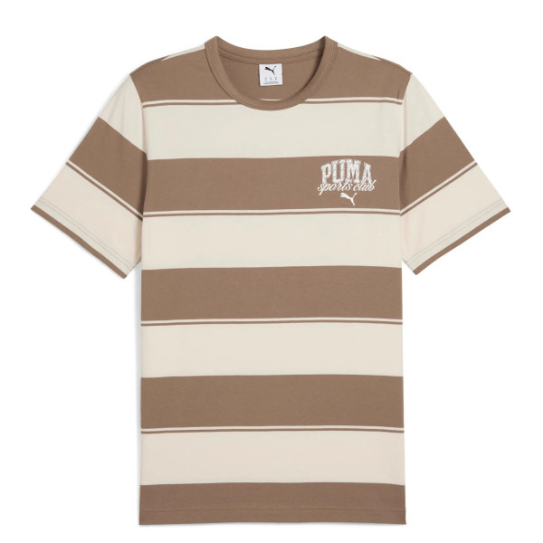 Puma Class Stripe Aop Tee Tshirt Uomo