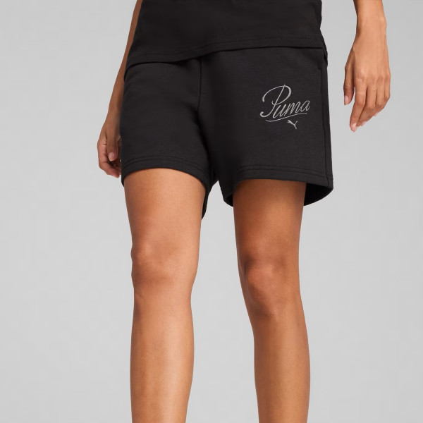 Ess Script High-waist Shorts Donna